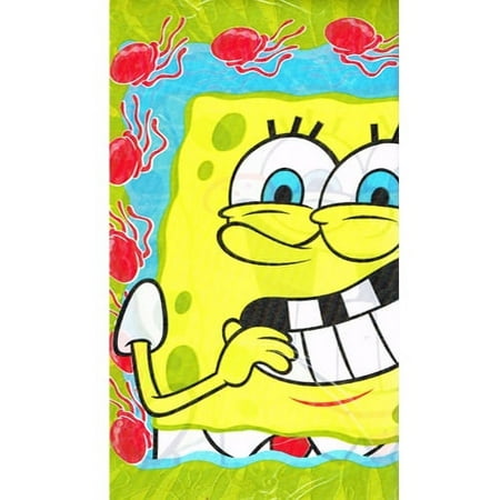 SpongeBob SquarePants 'Jellyfishing' Plastic Table Cover (1ct)