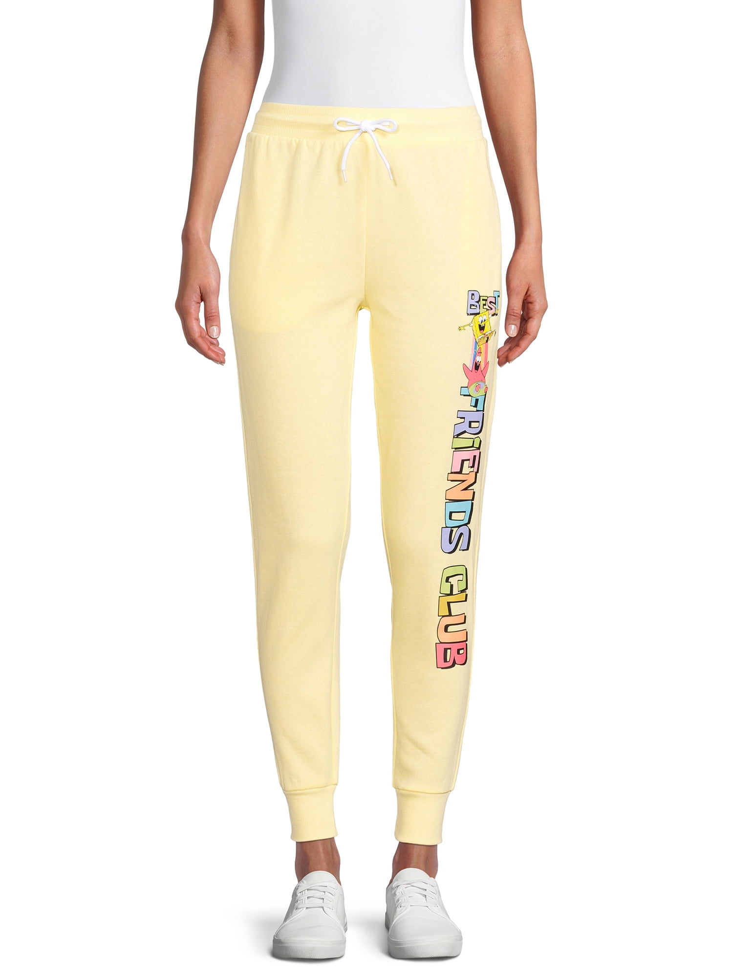 SpongeBob SquarePants Juniors Best Friends Club Joggers Walmart
