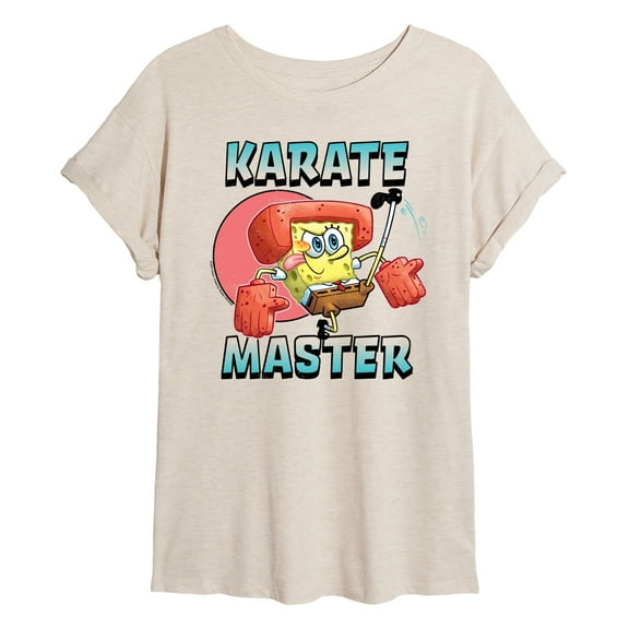 SpongeBob SquarePants - Karate Master - Women's Oversized T-Shirt