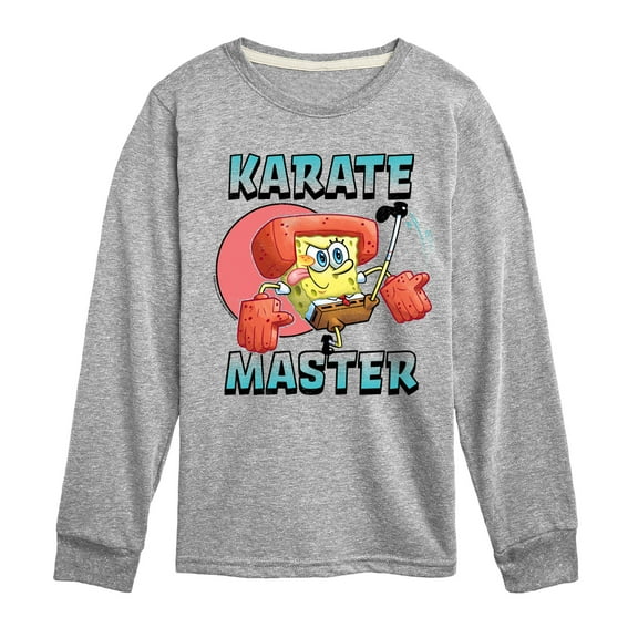 SpongeBob SquarePants - Karate Master - Toddler & Youth Long Sleeve Graphic T-Shirt