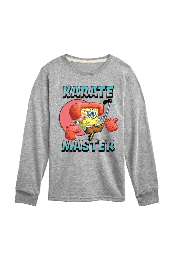 - Karate Master - Toddler & Youth Long Sleeve Graphic T-Shirt