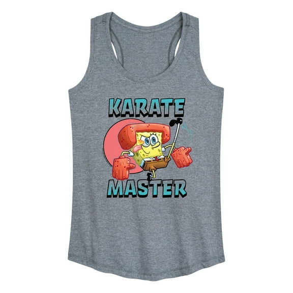 SpongeBob SquarePants - Karate Master - Women's Racerback Tank Top