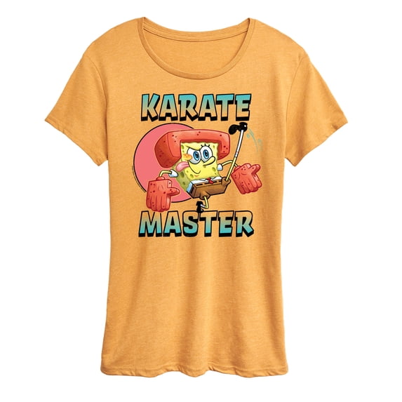 SpongeBob SquarePants - Karate Master - Women's Short Sleeve Graphic T-Shirt