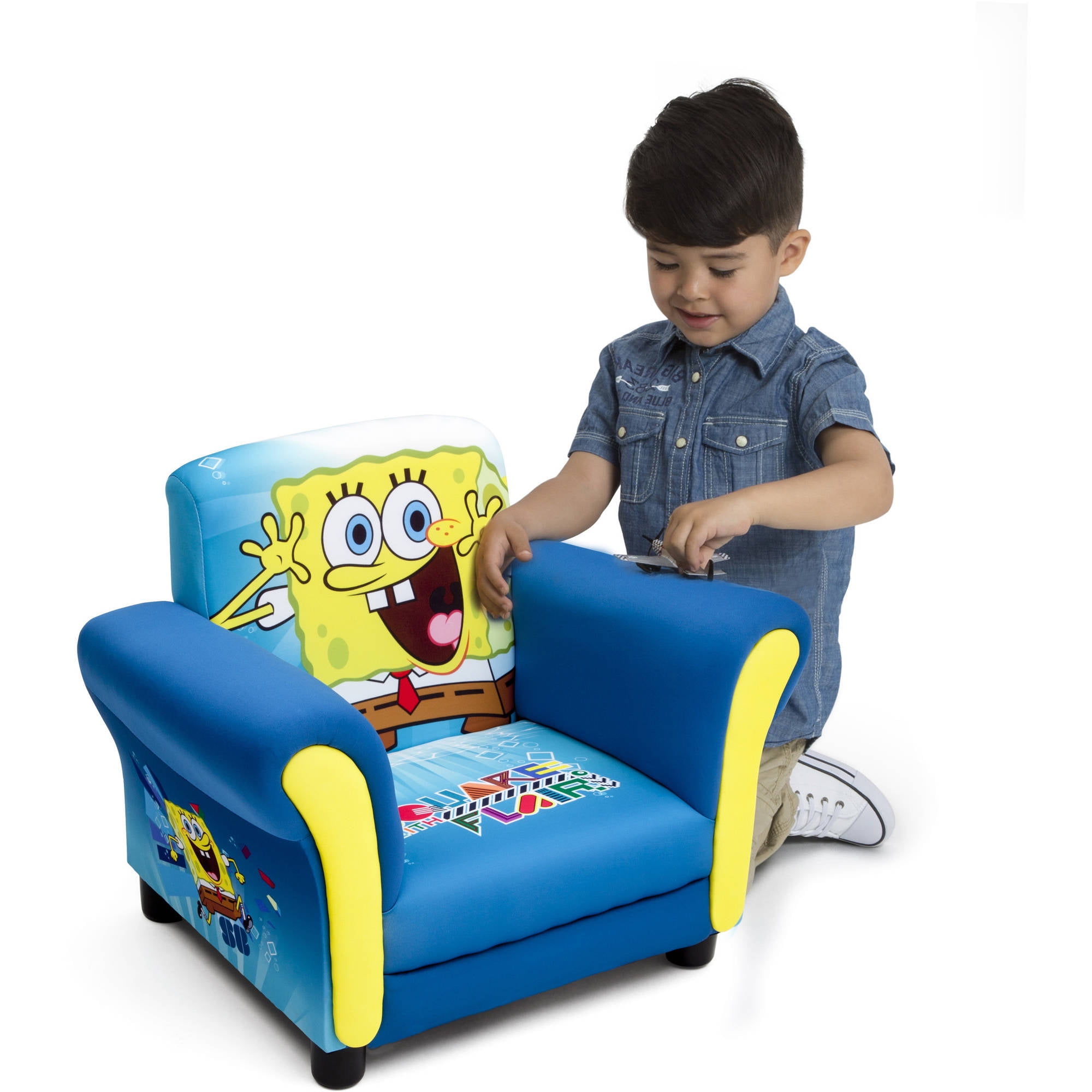 SpongeBob SquarePants High Back Upholstered Chair - Delta Children