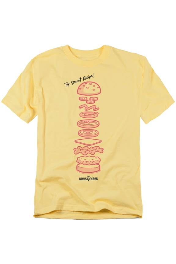 Spongebob T-Shirt Kraby Patty Unisex Graphic Tee for Men & Women