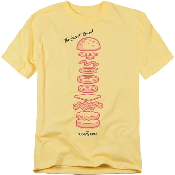 Spongebob T-Shirt Kraby Patty Unisex Graphic Tee for Men & Women