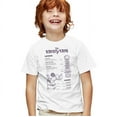 thumbnail image 1 of SpongeBob SquarePants Krusty Krab Menu Kids T Shirt for Youth Boys and Girls, White, Large, 1 of 4