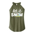 thumbnail image 1 of SpongeBob SquarePants - Let It Snow - Juniors High Neck Tank Top, 1 of 6