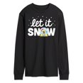 thumbnail image 1 of SpongeBob SquarePants - Let It Snow - Men's Long Sleeve T-Shirt, 1 of 6