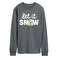 thumbnail image 1 of SpongeBob SquarePants - Let It Snow - Men's Long Sleeve T-Shirt, 1 of 6