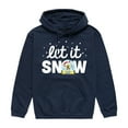 thumbnail image 1 of SpongeBob SquarePants - Let It Snow - Men's Pullover Hooded Fleece Sweatshirt, 1 of 4