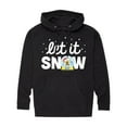 thumbnail image 1 of SpongeBob SquarePants - Let It Snow - Men's Pullover Hooded Fleece Sweatshirt, 1 of 5