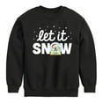 thumbnail image 1 of SpongeBob SquarePants - Let It Snow - Toddler And Youth Crewneck Fleece Sweatshirt, 1 of 6