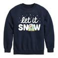 thumbnail image 1 of SpongeBob SquarePants - Let It Snow - Toddler And Youth Crewneck Fleece Sweatshirt, 1 of 6