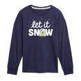 thumbnail image 1 of SpongeBob SquarePants - Let It Snow - Toddler And Youth Long Sleeve Graphic T-Shirt, 1 of 6