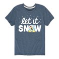 thumbnail image 1 of SpongeBob SquarePants - Let It Snow - Toddler And Youth Short Sleeve Graphic T-Shirt, 1 of 6