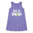 thumbnail image 1 of SpongeBob SquarePants - Let It Snow - Toddler and Youth Girls A-line Dress, 1 of 5