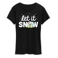 thumbnail image 1 of SpongeBob SquarePants - Let It Snow - Women's Lightweight French Terry Pullover, 1 of 6
