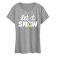 thumbnail image 1 of SpongeBob SquarePants - Let It Snow - Women's Lightweight French Terry Pullover, 1 of 6