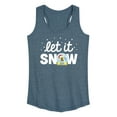 thumbnail image 1 of SpongeBob SquarePants - Let It Snow - Women's Racerback Tank Top, 1 of 6