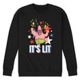 thumbnail image 1 of SpongeBob SquarePants - Lit Fireworks Patrick - Men's Crew Neck Fleece Pullover, 1 of 6