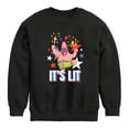 thumbnail image 1 of SpongeBob SquarePants - Lit Fireworks Patrick - Toddler & Youth Crewneck Fleece Sweatshirt, 1 of 6