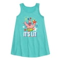 thumbnail image 1 of SpongeBob SquarePants - Lit Fireworks Patrick  - Toddler & Youth Girls A-line Dress, 1 of 5