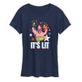 thumbnail image 1 of SpongeBob SquarePants - Lit Fireworks Patrick - Women's Short Sleeve Graphic T-Shirt, 1 of 6