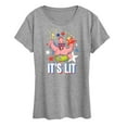 thumbnail image 1 of SpongeBob SquarePants - Lit Fireworks Patrick - Women's Short Sleeve Graphic T-Shirt, 1 of 6