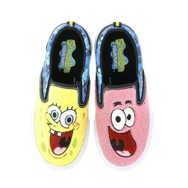 SpongeBob SquarePants Little & Big Kids Fleece Slip-On Sneakers