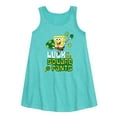 thumbnail image 1 of SpongeBob SquarePants - Luck Of The Square Pants - Girls Aline Dress, 1 of 5