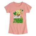 thumbnail image 1 of SpongeBob SquarePants - Luck Of The Square Pants - Girls Fitted Short Sleeve Tee, 1 of 6