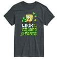 thumbnail image 1 of SpongeBob SquarePants - Luck Of The Square Pants St. Patricks Day - Men's Short Sleeve Graphic T-Shirt, 1 of 6