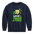 thumbnail image 1 of SpongeBob SquarePants - Luck Of The Square Pants - Toddler And Youth Crewneck Fleece Sweatshirt, 1 of 6