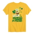 thumbnail image 1 of SpongeBob SquarePants - Luck Of The Square Pants - Toddler And Youth Short Sleeve Graphic T-Shirt, 1 of 6