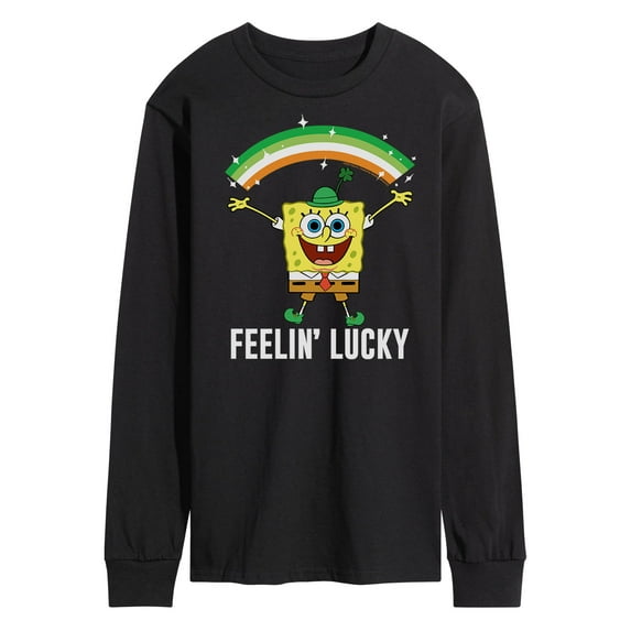 SpongeBob SquarePants - Lucky Rainbow - Men's Long Sleeve T-Shirt