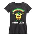 thumbnail image 1 of SpongeBob SquarePants - Lucky Rainbow - Women's Short Sleeve Graphic T-Shirt, 1 of 5