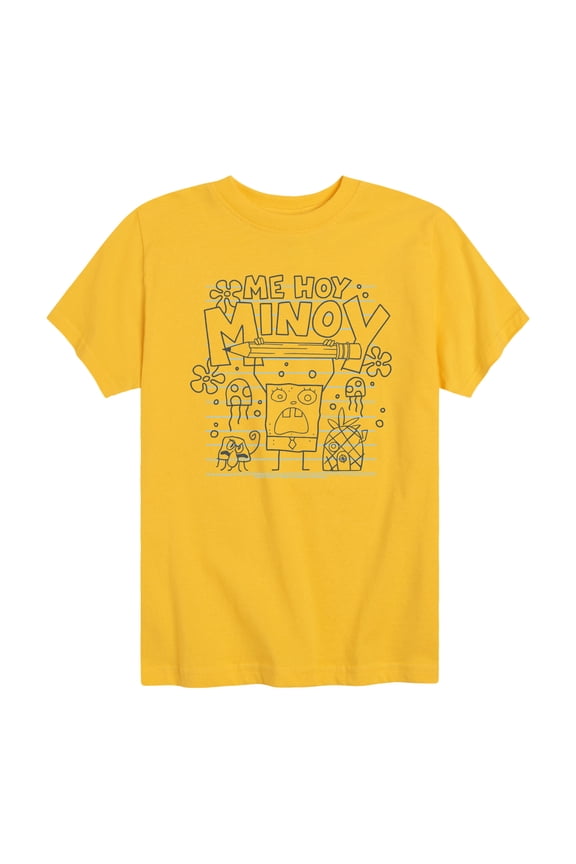 - Me Hoy Minoy - Youth Boys Short Sleeve Graphic T-Shirt