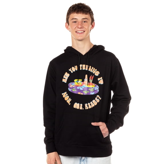 SpongeBob SquarePants Men's Are You Feeling It Now Adult Pullover Hoodie