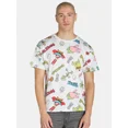 thumbnail image 1 of SpongeBob SquarePants Men's & Big Men's Graphic Print Tee with Short Sleeves, Sizes S-XL, 1 of 5