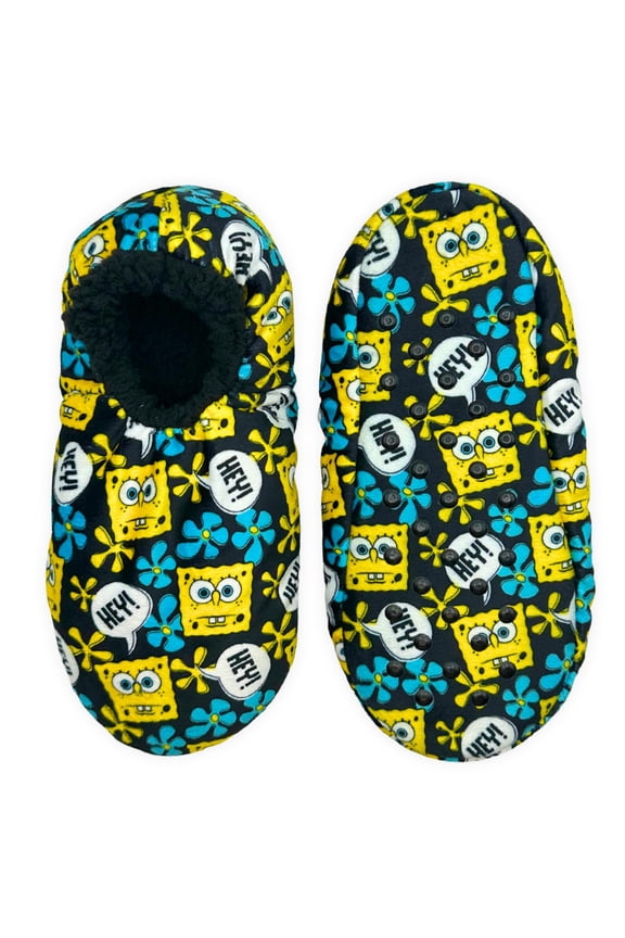 Men's Fuzzy Babba Slipper Socks, 1-Pack, Sizes M/L & L/XL