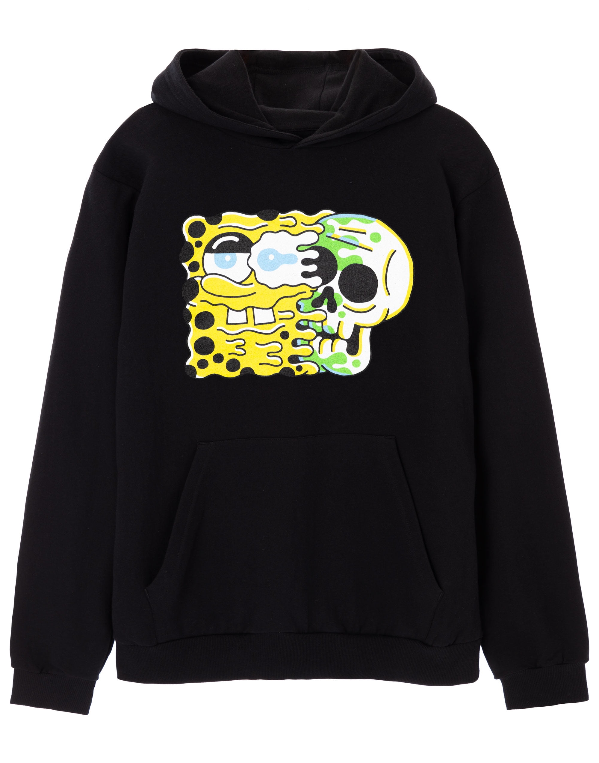 SpongeBob SquarePants Mens Black Hoodie - Walmart.com