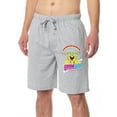thumbnail image 1 of SpongeBob SquarePants Mens' Never Grow Up Sleep Lounge Pajama Shorts, 1 of 6