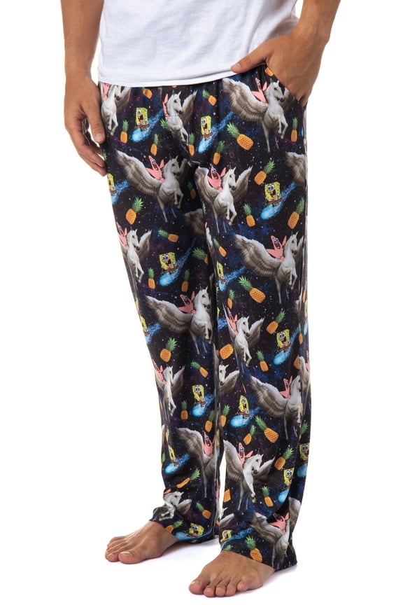 SpongeBob SquarePants Mens' Patrick Star Galaxy Tossed Sleep Pajama Pants