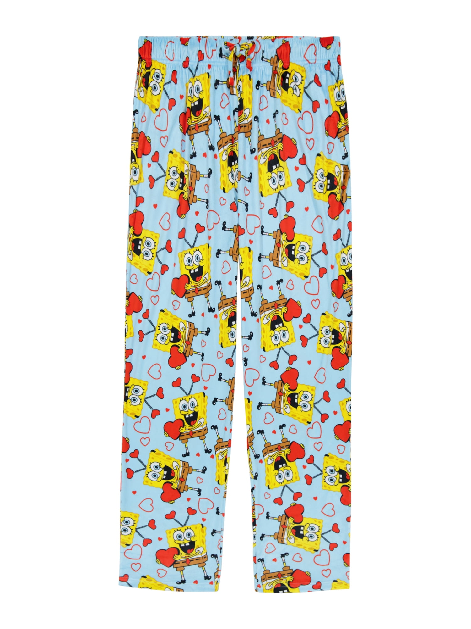 SpongeBob SquarePants Men's Valentine's Day Sleep Pants, Sizes S-2XL