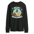 thumbnail image 1 of SpongeBob SquarePants - Merry Beachmas - Men's Long Sleeve T-Shirt, 1 of 6
