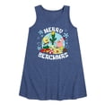 thumbnail image 1 of SpongeBob SquarePants - Merry Beachmas - Toddler and Youth Girls A-line Dress, 1 of 6