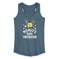 thumbnail image 1 of SpongeBob SquarePants - Mommy Little Firecracker - Women's Racerback Tank Top, 1 of 5