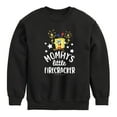 thumbnail image 1 of SpongeBob SquarePants - Mommy's Little Firecracker - Toddler And Youth Crewneck Fleece Sweatshirt, 1 of 6
