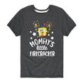 thumbnail image 1 of SpongeBob SquarePants - Mommy's Little Firecracker - Toddler And Youth Short Sleeve Graphic T-Shirt, 1 of 6